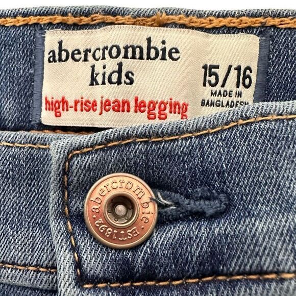 Abercrombie Kids High Rise Jean legging size 15/16 - Picture 5 of 6
